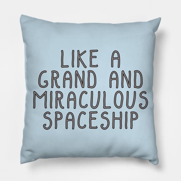 Grand and Miraculous Pillow by mariahmilller