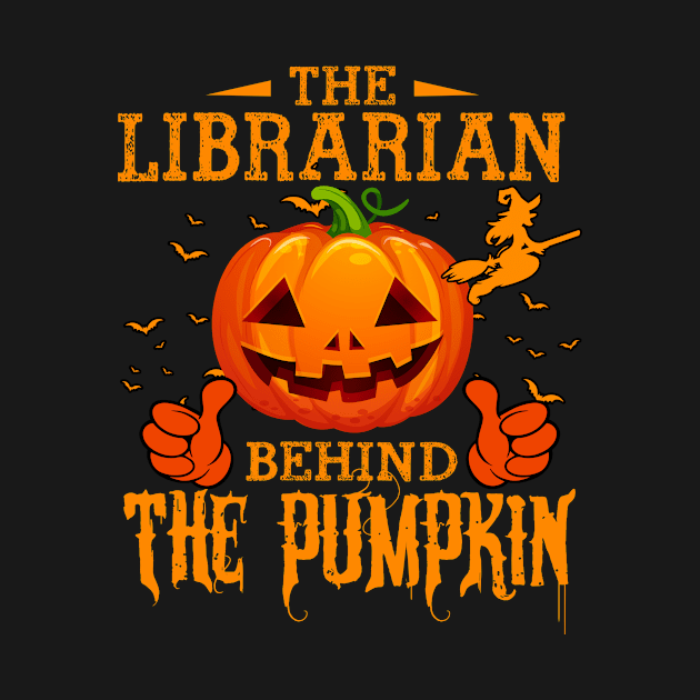 Mens The CHEF Behind The Pumpkin T shirt Funny Halloween T Shirt_LIBRARIAN by Sinclairmccallsavd