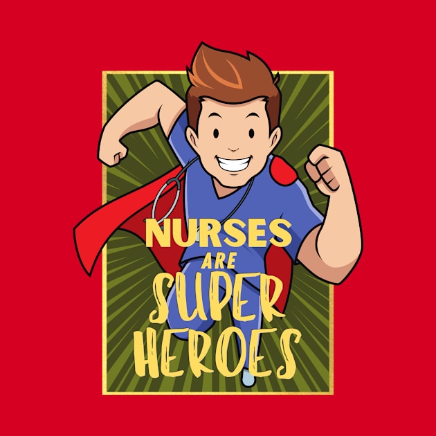 Nurses are superheroes by Clutterbooke