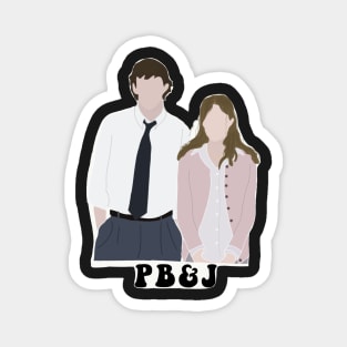 Pam and Jim - the office Magnet