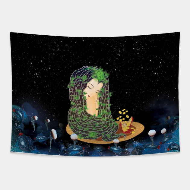 Dear Love journey Fantasy Tapestry by LaartStudio