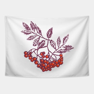 Rowanberries Fall Tapestry