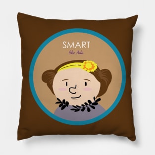 Smart like Ada Pillow