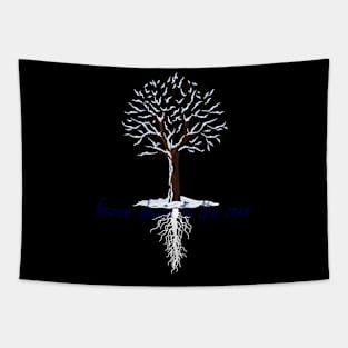 frozen down to the core Tapestry