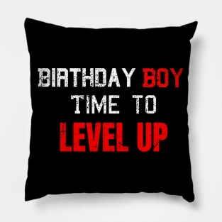 Birthday Boy, Time to Level Up Pillow