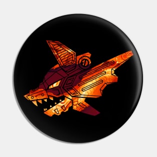 Mecha Robot Wolf | Dragon's Breath Pin