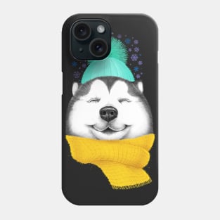 Winter Husky Phone Case