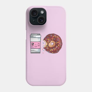 Coffee and Dounts , Best couple Phone Case