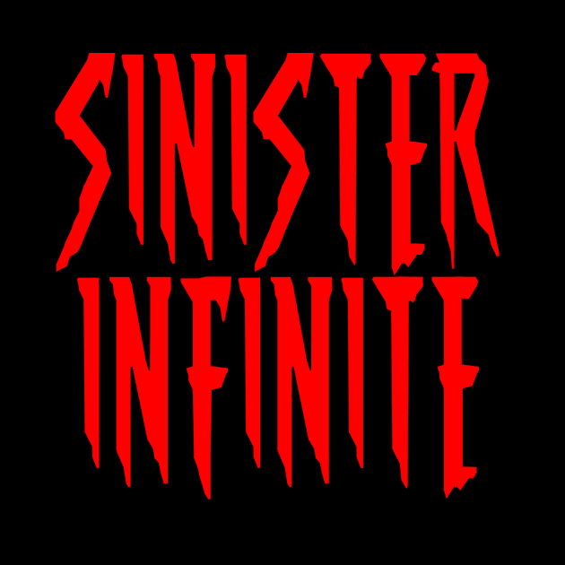 SINISTER INFINITE Title Logo by Zombie Squad Clothing