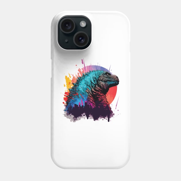 Godzilla Phone Case by vectrus