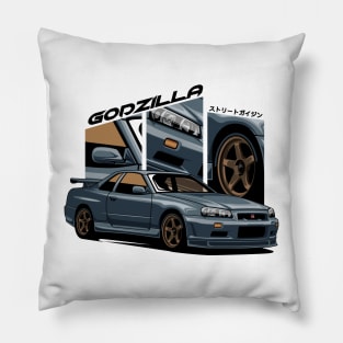 Gojira R34 Pillow