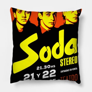 Soda Retro Poster Pillow