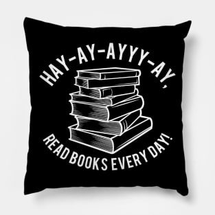 Gangsta Book Lover Pillow