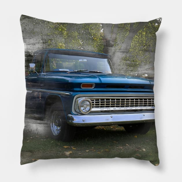 1963 Chevrolet C-10, Apache - Pickup Pillow by hottehue