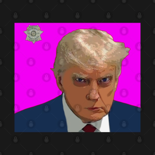 trump mugshot by oryan80