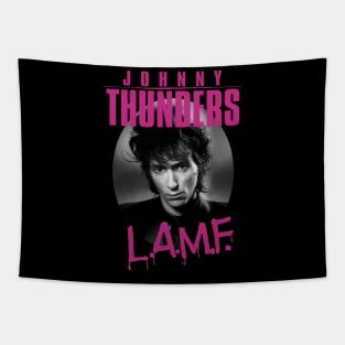 Vintage Johnny Thunders Face To Face black Tapestry