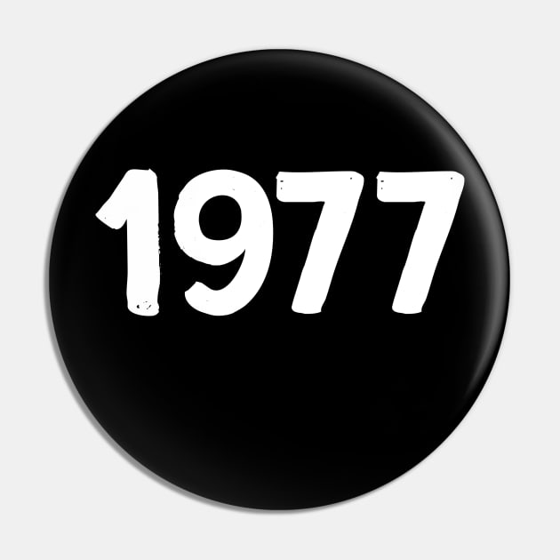 1977 Pin by spantshirt