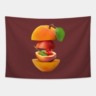 Apricot Plut Cherry Gifts Vegetarian Tapestry