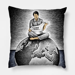 Global Crisis Pillow