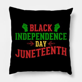 BLACK INDEPENDENCE DAY Pillow