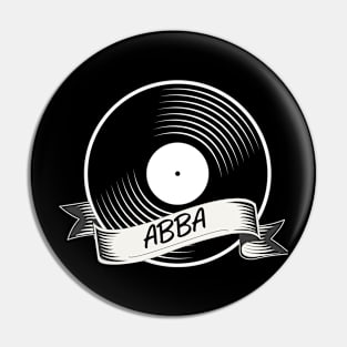 Abba vinyl Pin