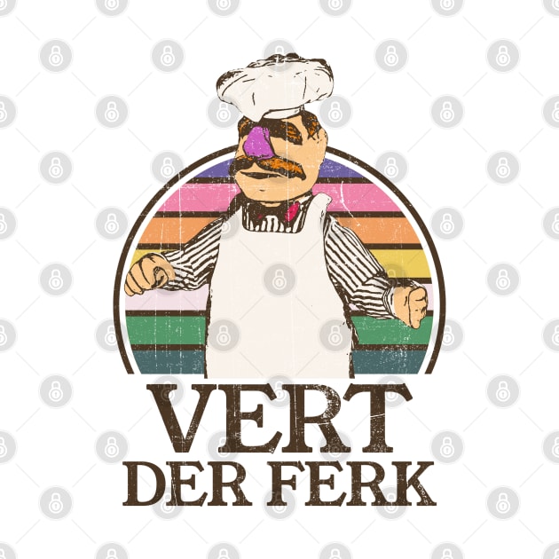 vert der ferk retro design by Mandegraph