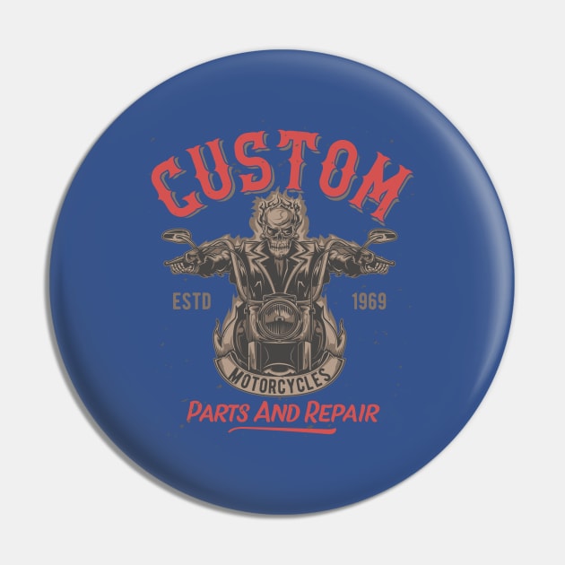 Custom - Parts And Repair Pin by Hariolf´s Mega Store