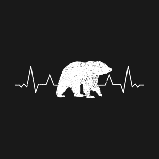 Grizzly Bear Heartbeat - Grizzly Bear T-Shirt