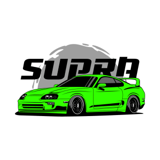 Green Supra JDM T-Shirt