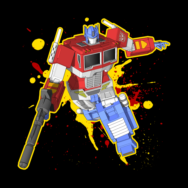 Optimus Prime by gblackid