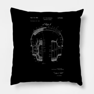 Headphone Patent Pillow