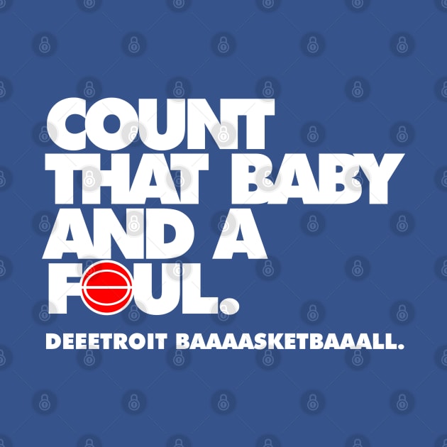 DETROIT BASKETBALL by YourLuckyTee