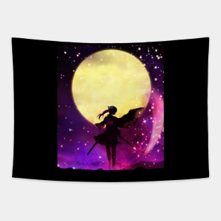 Shadow of Swordswoman Kanao Tapestry