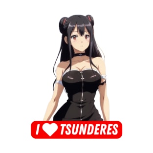 I LOVE TSUNDERES T-Shirt