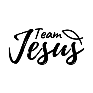 Team Jesus Fish - Christian T-Shirt