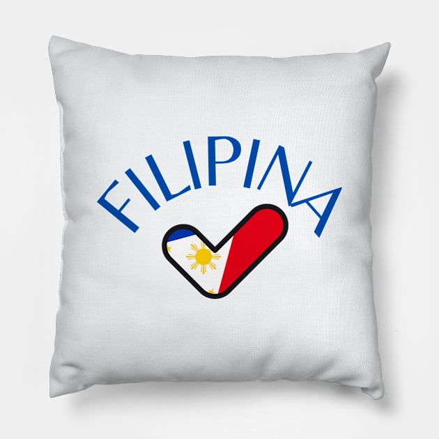 Philippine flag approved - filipina ofw Pillow by CatheBelan