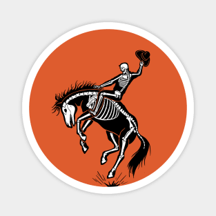 Skeleton cowboy Magnet