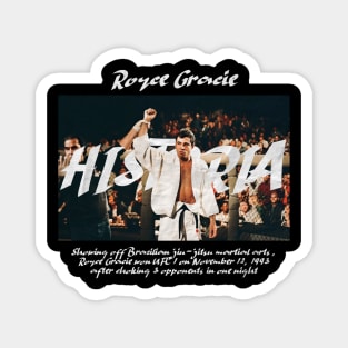 royce gracie Magnet
