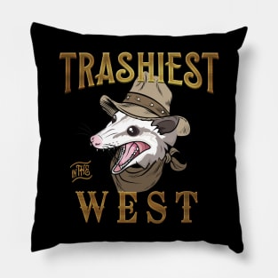 Trashiest in the West Pillow