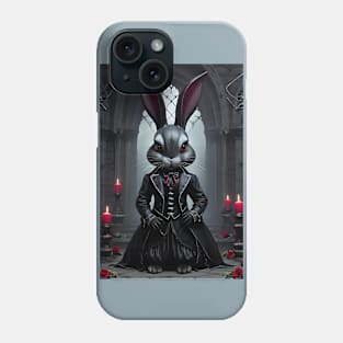 Beautiful Gothic Bunny Phone Case