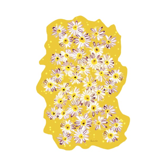 daisies pattern by RanitasArt