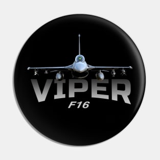 F-16 Viper Fighting Falcon Jet Fighters Pin