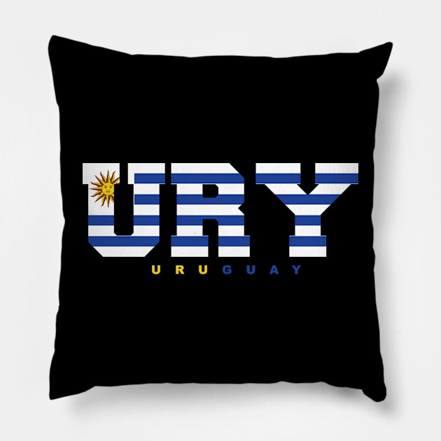 Uruguay Pillow by BAOM_OMBA