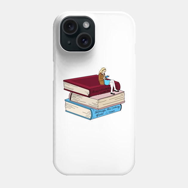 My kind of Wonderland Phone Case by bookloversclub