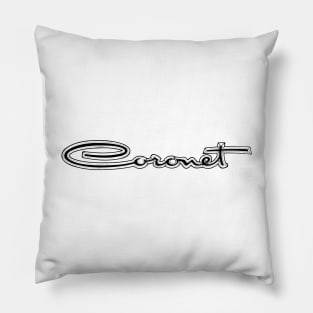 Dodge Coronet script Pillow