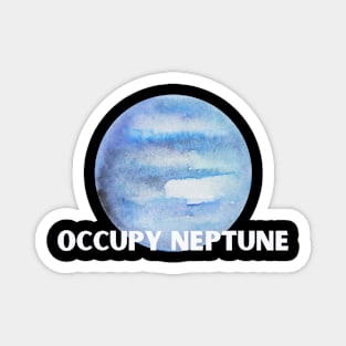 Occupy Neptune Magnet