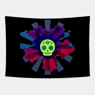 Day of the Dead Baby Bloom Tapestry