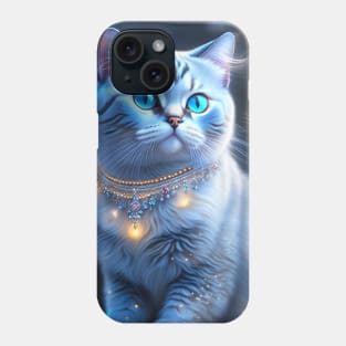 British Shorthair Kitten Christmas Phone Case