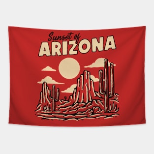 Sunset of Arizona Tapestry