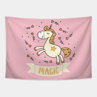 Magic Unicron Kids Girls Teen Cute Design Tapestry